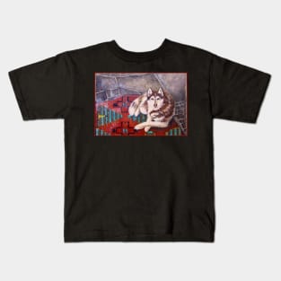 Ivann and the Aztec Blanket Kids T-Shirt